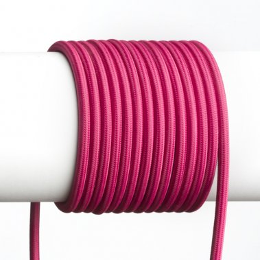 FIT textilní kabel 3X0,75 1bm fuchsiová -2