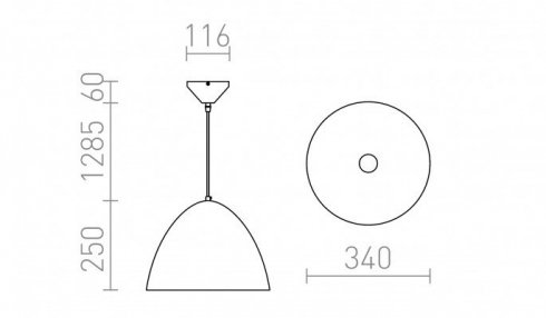 Lustr/závěsné svítidlo R12444-5