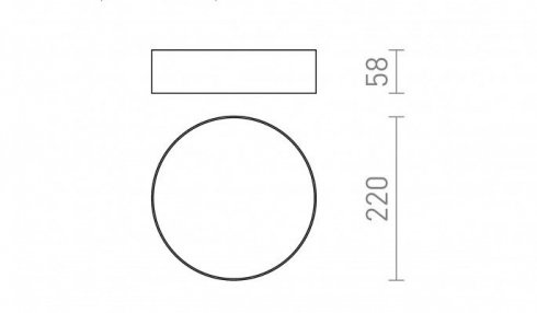 Stropní svítidlo  LED R13482-6