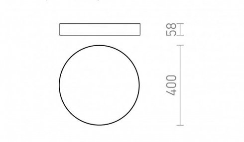 Stropní svítidlo  LED R13485-6