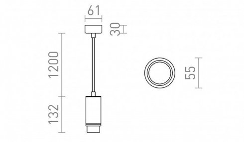 Lustr/závěsné svítidlo  LED R13778X-5