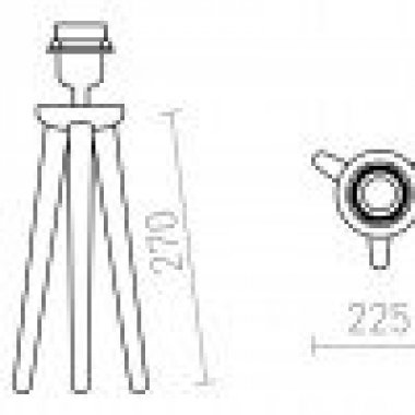 Pokojová stolní lampa R14146-4