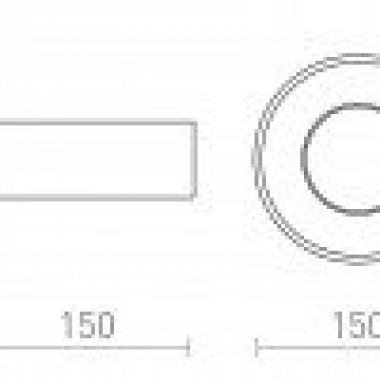Nástěnné svítidlo  LED R14164-3