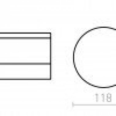 Nástěnné svítidlo  LED R14202-4
