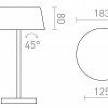 Pokojová stolní lampa  LED R14287-5