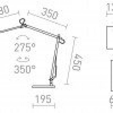 Pracovní lampička  LED R14292-5