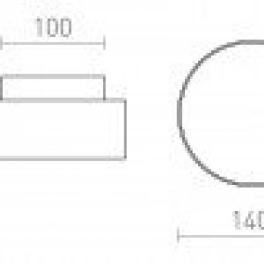 Stropní svítidlo  LED R14340-5
