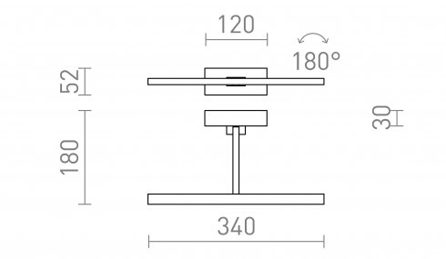 Nástěnné svítidlo  LED R14526-4