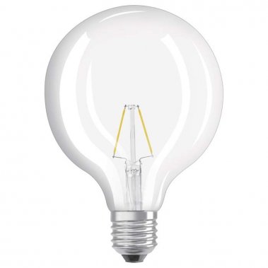 OSRAM Retrofit Globe 125 čirá 230V E27 LED EQ25 2700K - DESIGN - RENDL