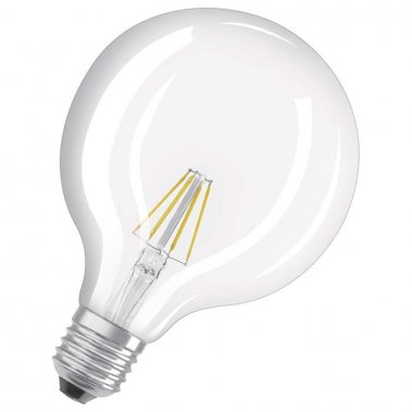 OSRAM Retrofit Globe 125 čirá 230V E27 LED EQ40 2700K - DESIGN - RENDL