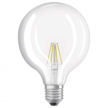 OSRAM Retrofit Globe 125 čirá 230V E27 LED EQ60 2700K - DESIGN - RENDL