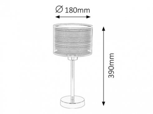 Pokojová stolní lampa RA 2631-2