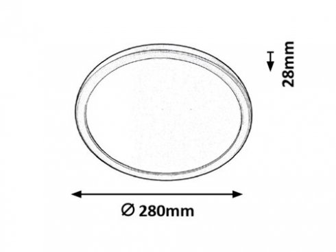 Stropní svítidlo RA 3358-8