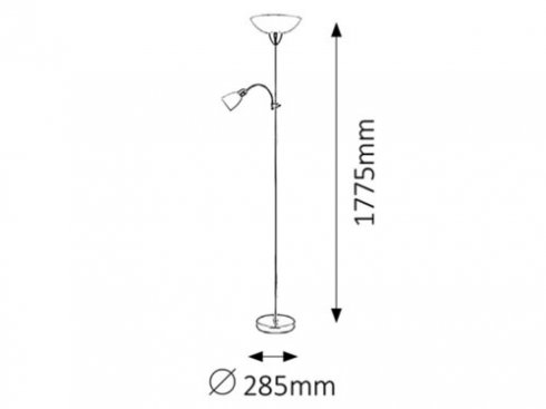 Stojací lampa RA 4067-4
