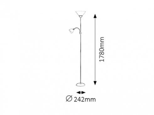 Stojací lampa RA 4188-2
