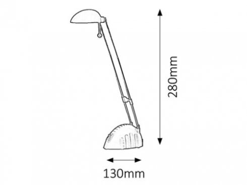 Pokojová stolní lampa RA 4334 -1