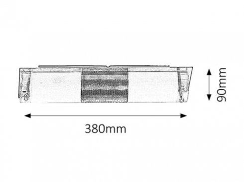 Nástěnné svítidlo RA 5808-2