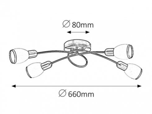 Stropní svítidlo RA 5973-2