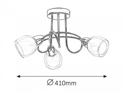 Stropní svítidlo RA 6081-1