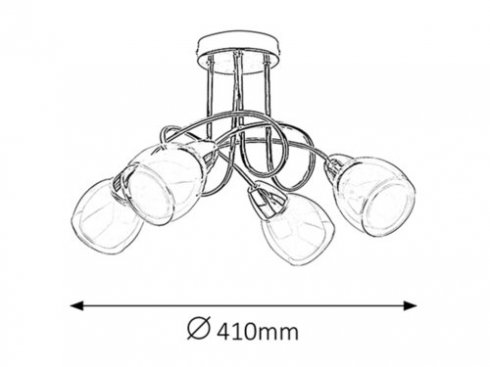 Stropní svítidlo RA 6083-1