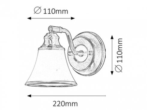Nástěnné svítidlo RA 6545-2