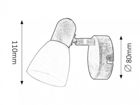 Přisazené bodové svítidlo RA 6591-2