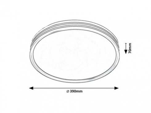Stropní svítidlo RA 71118-6