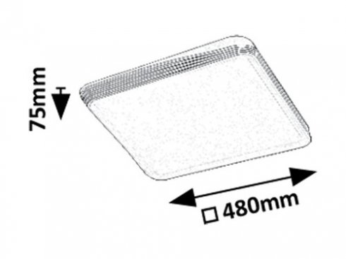 Stropní svítidlo RA 71166-6