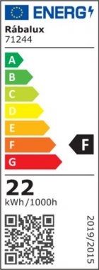 Vestavné bodové svítidlo 230V RA 71244-7