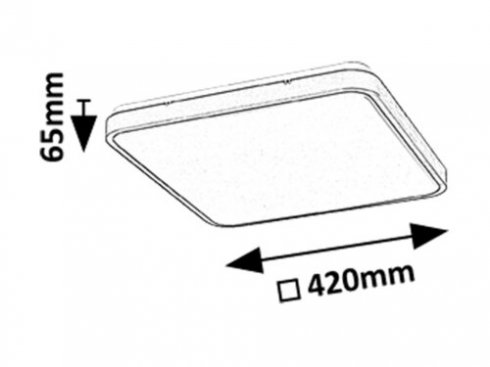LED svítidlo RA 71434-8