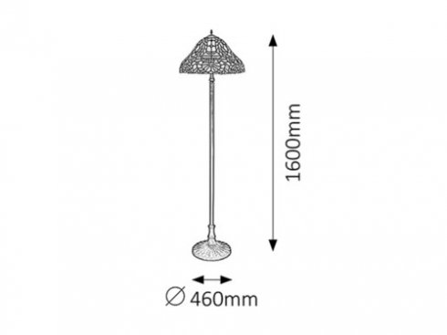 Stojací lampa RA 8088-5