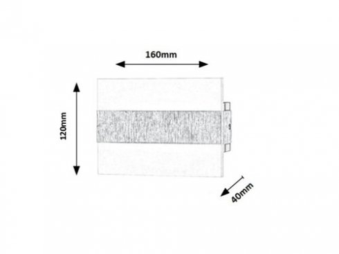 Nástěnné svítidlo RA 1440-4