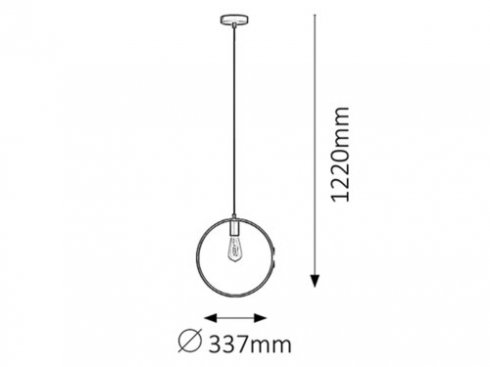 Lustr/závěsné svítidlo RA 2568-2