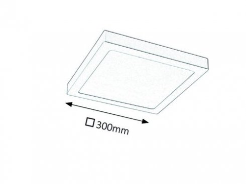 Přisazené bodové svítidlo RA 2669-3