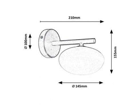 Nástěnné svítidlo RA 3059-2