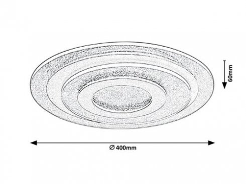Stropní svítidlo RA 3324-4