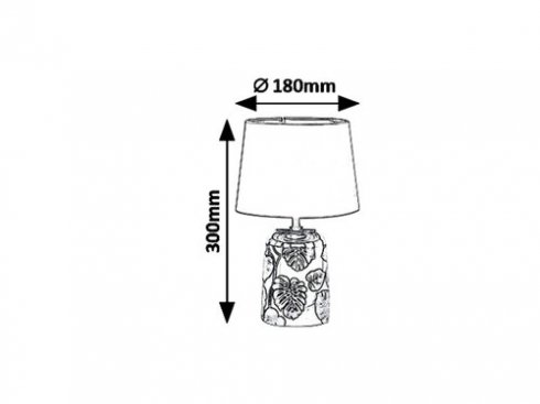 Pokojová stolní lampa RA 4549-1