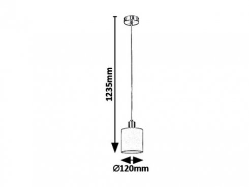 Lustr/závěsné svítidlo RA 5013-1