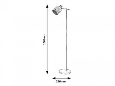 Stojací lampa RA 5091-2