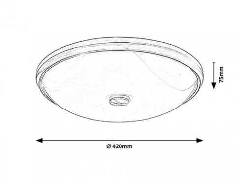 Stropní svítidlo RA 5196-2