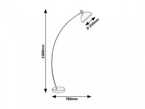 Stojací lampa RA 5592-2