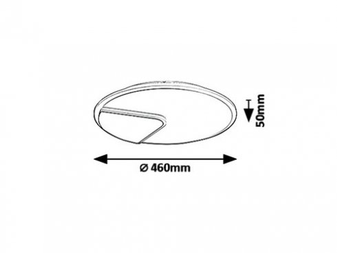 Stropní svítidlo RA 6329-3