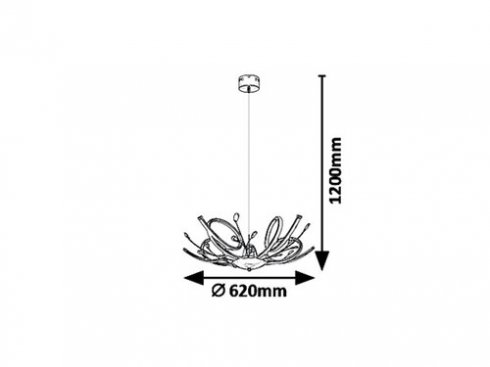 Lustr/závěsné svítidlo RA 6550-3