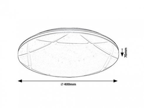 Stropní svítidlo RA 71053-5