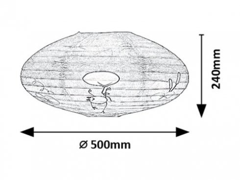Dětské svítidlo RA 71068-1