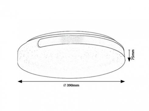 Stropní svítidlo RA 71085-4