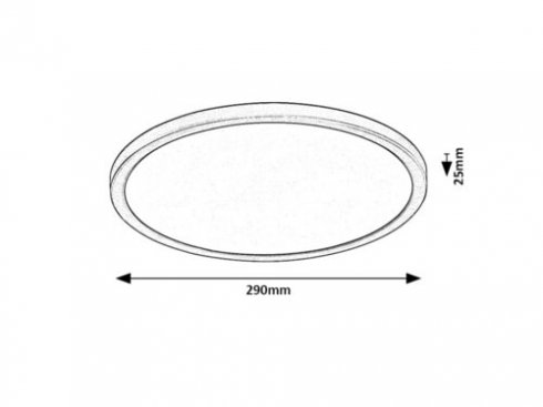 Přisazené bodové svítidlo RA 71096-7