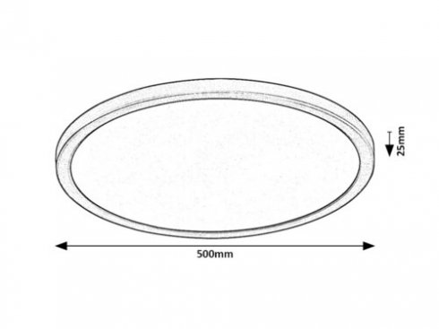 Přisazené bodové svítidlo RA 71098-7