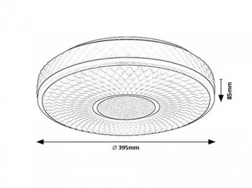 Stropní svítidlo RA 71137-7