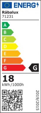Vestavné bodové svítidlo 230V RA 71231-5